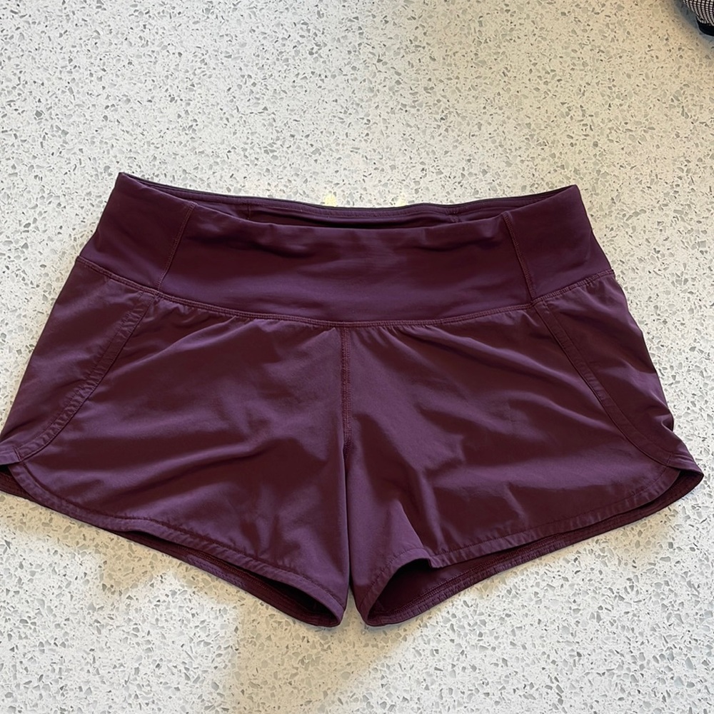 Lululemon Speed Up short 4” inseam